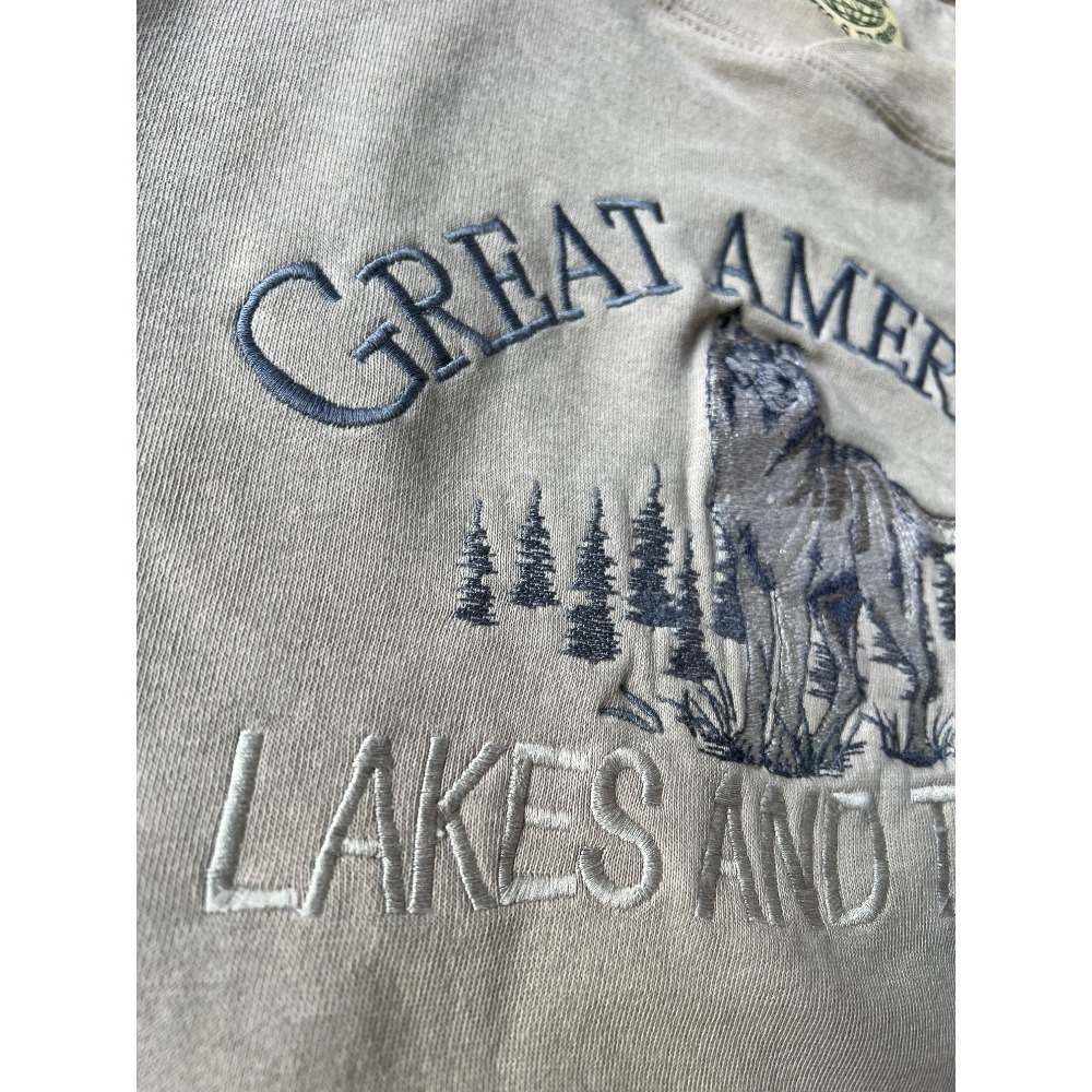 Vintage Great American Lakes & Timbers sweater cotton men size M - Picture 7 of 7